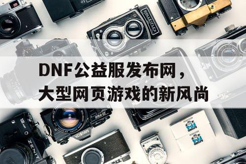 DNF公益服发布网，大型网页游戏的新风尚