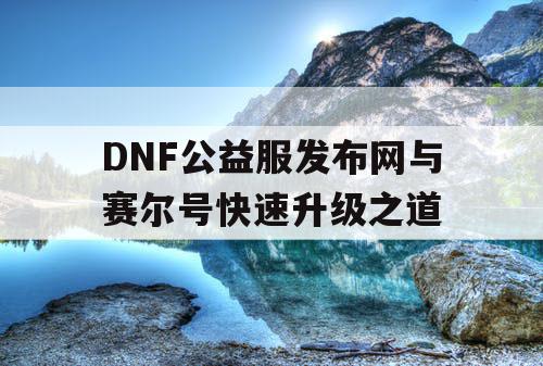 DNF公益服发布网与赛尔号快速升级之道